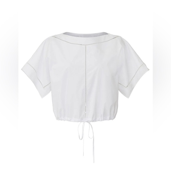 Theory Eyelet Ladder Top Size Small - Picture 2 of 11